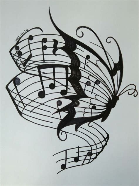 easy drawings music