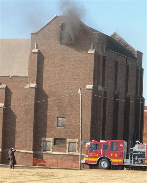 Former hospital chapel burns | Local News | normantranscript.com