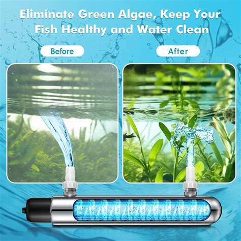 Qualirey 12W UV Lights for Ponds Aquarium Control India | Ubuy
