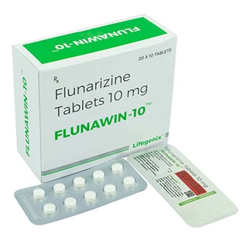FLUNAWIN – 10- Flunarizine Tablets 10mg Tablets Manufacturers ...