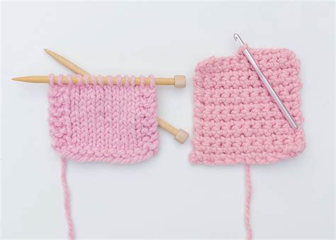 Knitting vs Crochet [2 Great Beginner Crafts]