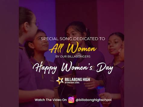 Billabong High International School launches #StrengthofaWoman campaign ...
