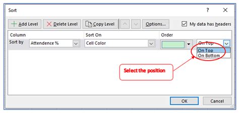 Image result for Auto Sort Data by Color