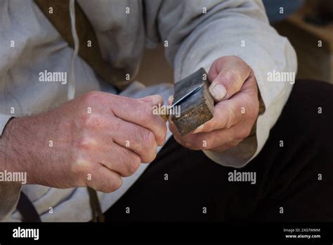 Image result for Using a Sharpening Stone