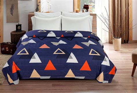 BSB HOME® 2nd Gen 220 GSM Microfiber Reversible AC Comforter/Blanket ...