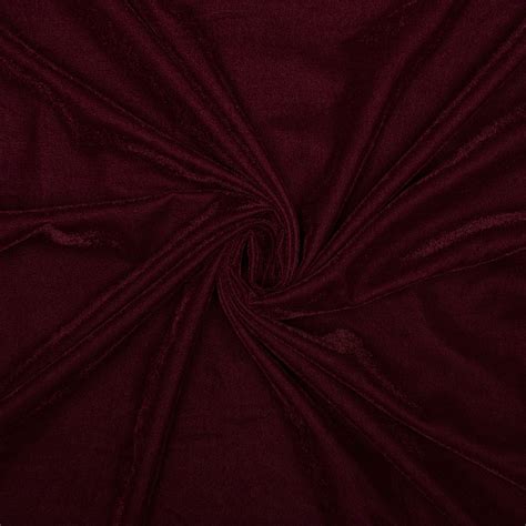 Maroon Plain Export Quality Dual Tone Micro Velvet Fabric – Fabcurate