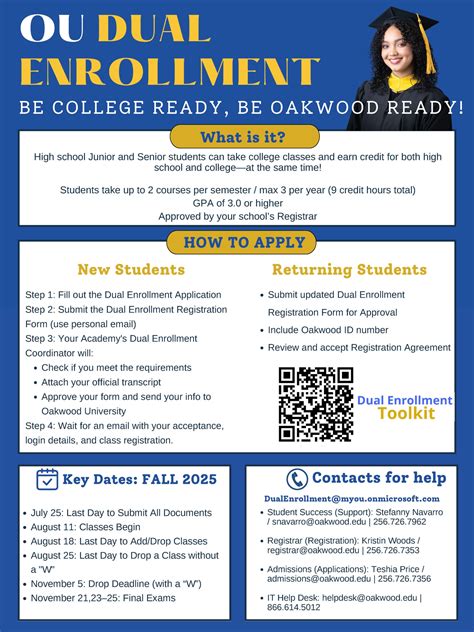 DUAL ENROLLMENT FLYER v2 » Oakwood University