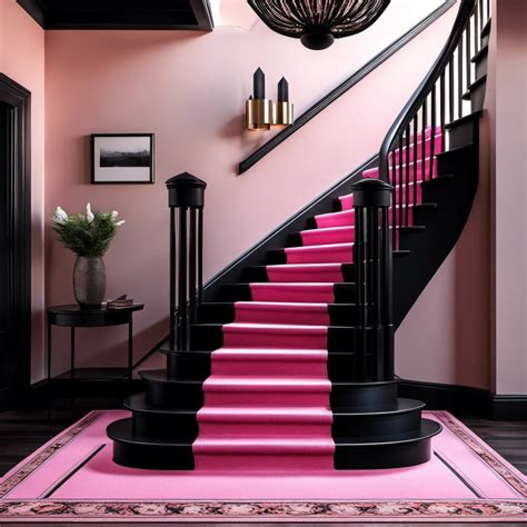 20 Modern Black and Pink House Ideas for Stylish Home Design