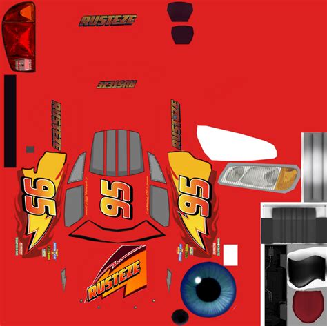 Cars Lightning Mcqueen Logo The Lightning McQueen Car Body And Other