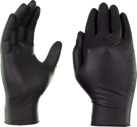 Buy GLOVEWORKS 5 Mil Black Nitrile Industrial Gloves, Medium Pallet of ...