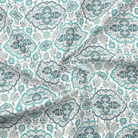 Buy LAYERS Glory Cotton 144TC Ethnic Print 3Pcs Queen Bedsheet Set from ...