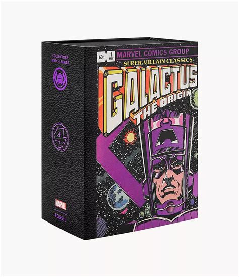 Marvel x Fossil Limited-Edition Galactus Quartz Three-Hand Men's Watch
