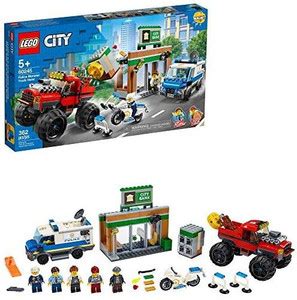 LEGO City Police Monster Truck Heist 60245 Police Toy, Cool Building ...