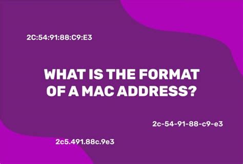 Image result for Mac Address Example