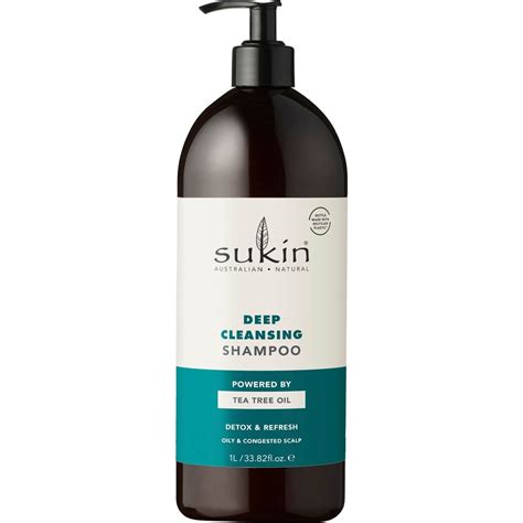 Sukin Deep Cleanse Shampoo 1l | Woolworths