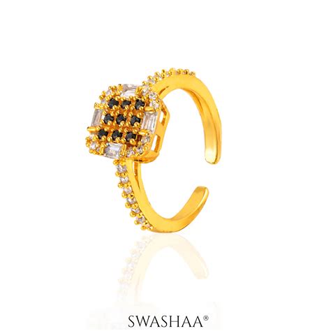 Vriti 18K Gold Plated Ring – Swashaa