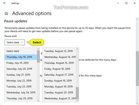 Image result for How to Unpause Windows Updates Windows 1.0