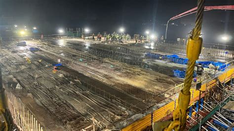 Mumbai-Ahmedabad bullet train project updates: First rail level slab ...