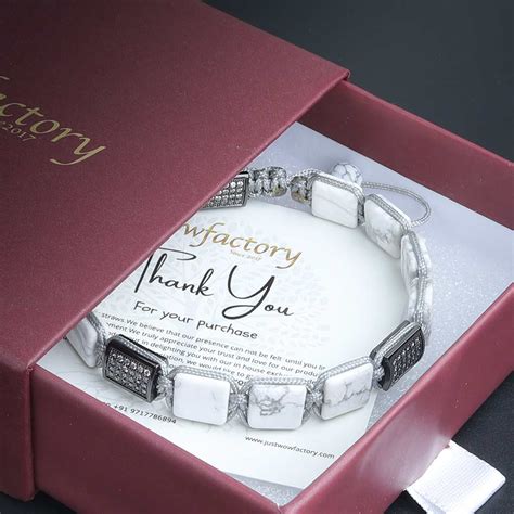 Hope & Intuitiveness Crown Chakra Flatbeaded Pure Howlite Bracelet ...