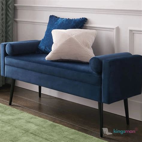 Rosie Upholstered Bench - Stylish Living Room & Bedroom Seating ...