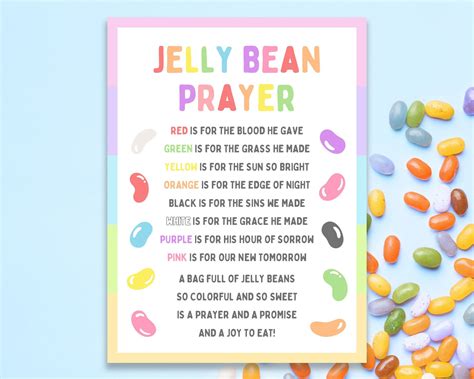 Jelly Bean Prayer Candy at Harry Quintana blog