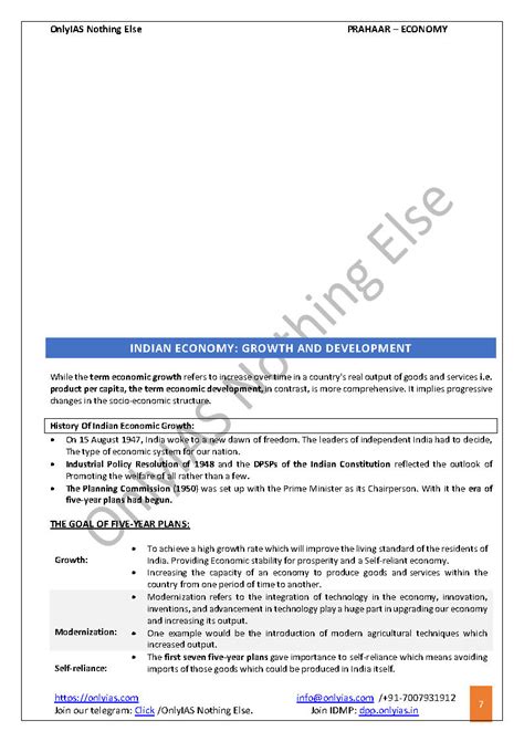 Only Ias-Prahaar-Indian Economy-Exclusive For Mains 2022-English Medium ...