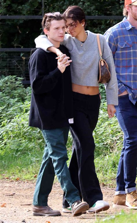 Tom Holland and Zendaya Have PDA-Filled Walk Through London Park