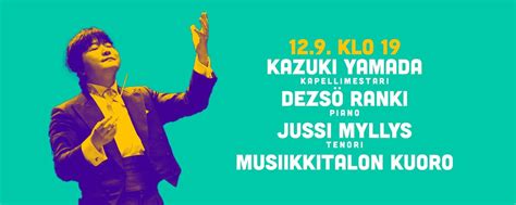 RSO & Kazuki Yamada & Dezsö Ranki & Jussi Myllys, Mannerheimintie 13a ...