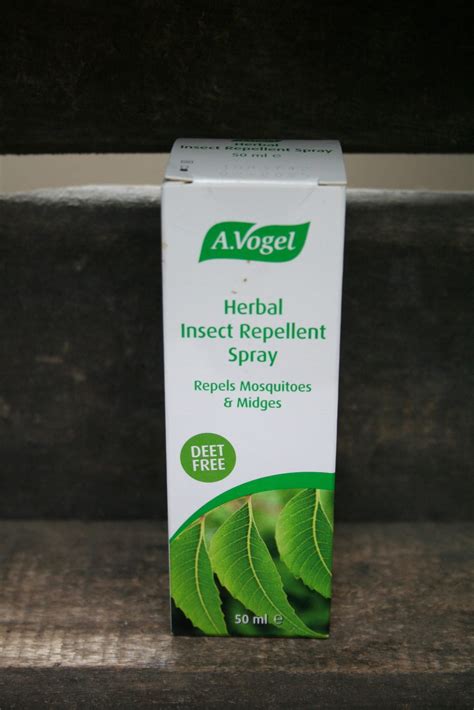 A.VOGEL Herbal Insect Repellent Spray (50ml) - Organically Speaking ...