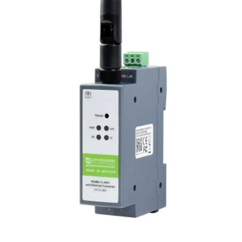 Buy Waveshare Rail-Mount Serial Server RS485 Converter Module – REES52