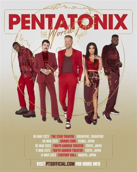 Pentatonix: The World Tour - Tokyo, Japan, Tokyo, Japan, Minato, 9 ...