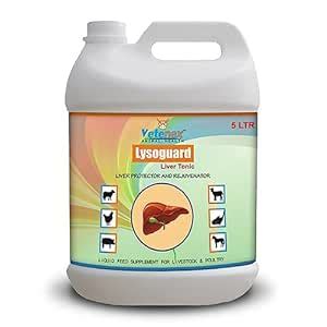 VETENEX Lysoguard - Liver & Digestive Tonic for Poultry, Cattle, Cow ...