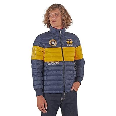 Buy La Martina Mens Lightweight Quilted Olo Jacket Navy Online in India ...