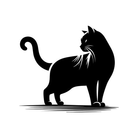 Goat silhouette template Royalty Free Vector Image