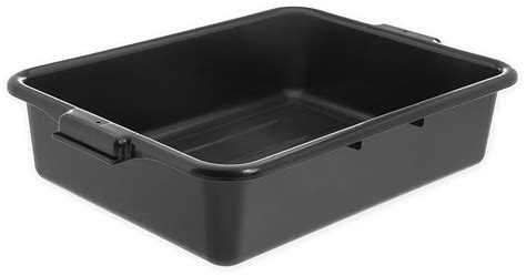 Carlisle N4401003 Comfort Curve Bus Box/Tote Box, 5" Deep, Polyethylene ...