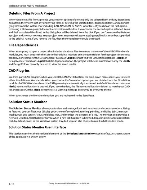 How Do You Save a File in ANSYS Workbench 的图像结果