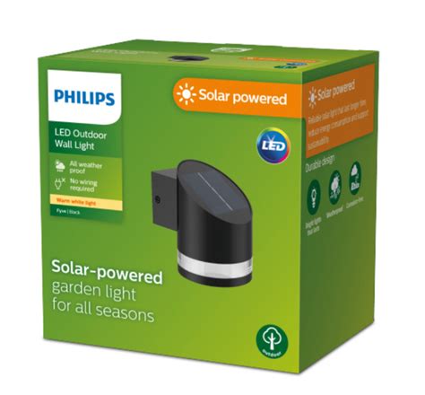 Philips FYVE Solar Wall Light – Philips lighting Online Store