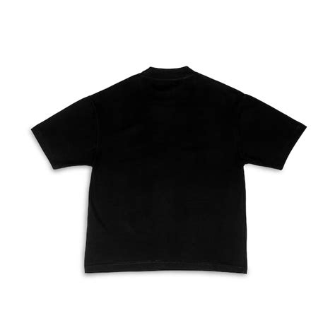 Unisex oversize black tshirt back view comfortable amp stylish perfect ...