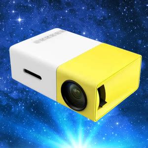 Butee Compact YG-300 LCD Projector | 1080P Smart LED for Home ...