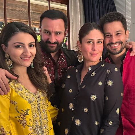 Saif Ali Khan, Kareena Kapoor, Kunal Khemu And Soha Ali Khan - K4 Fashion