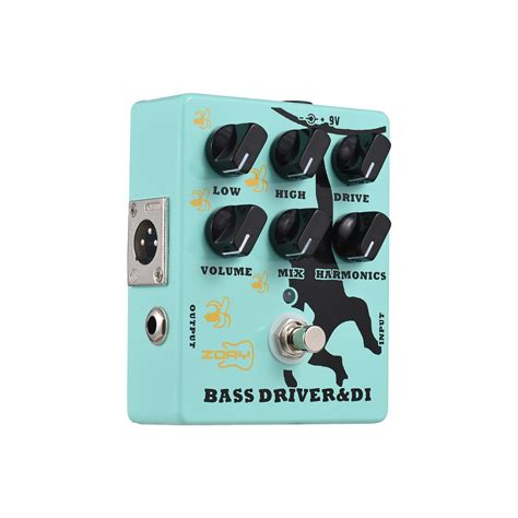 Pepisky Driver And Di Box Bass Effector Pedal For Electric | Desertcart ...