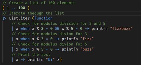 FizzBuzz HackerRank Solution 的图像结果