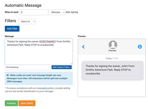Image result for Auto Text Message