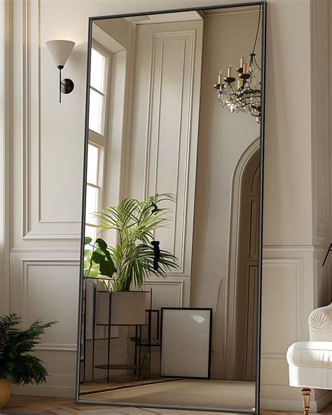 Amazon.com: Antok Full Length Mirror, 71"x28" Floor Mirror with Stand ...