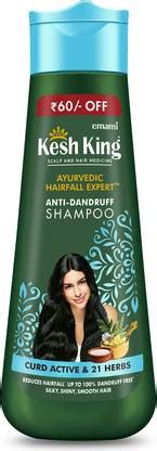 Kesh King Ayurvedic Anti-dandruff Shampoo|Dandruff Free Hair|Soothes ...