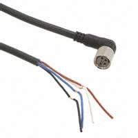 OMRON XS3F-E422-402-A Sensor Cable, Connector End A: Right Angle Socket ...