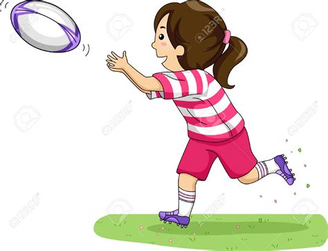Girls Rugby Cartoon 的图像结果