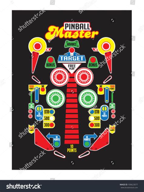 65 Pinball Playfield Images, Stock Photos & Vectors | Shutterstock