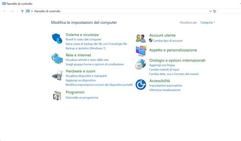 Image result for Pannello di controllo Tutorial