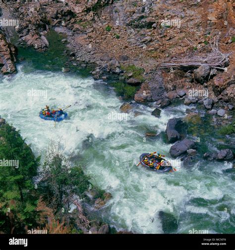 Whitewater Rafting, Salmon River, Klamath National Forest, California ...